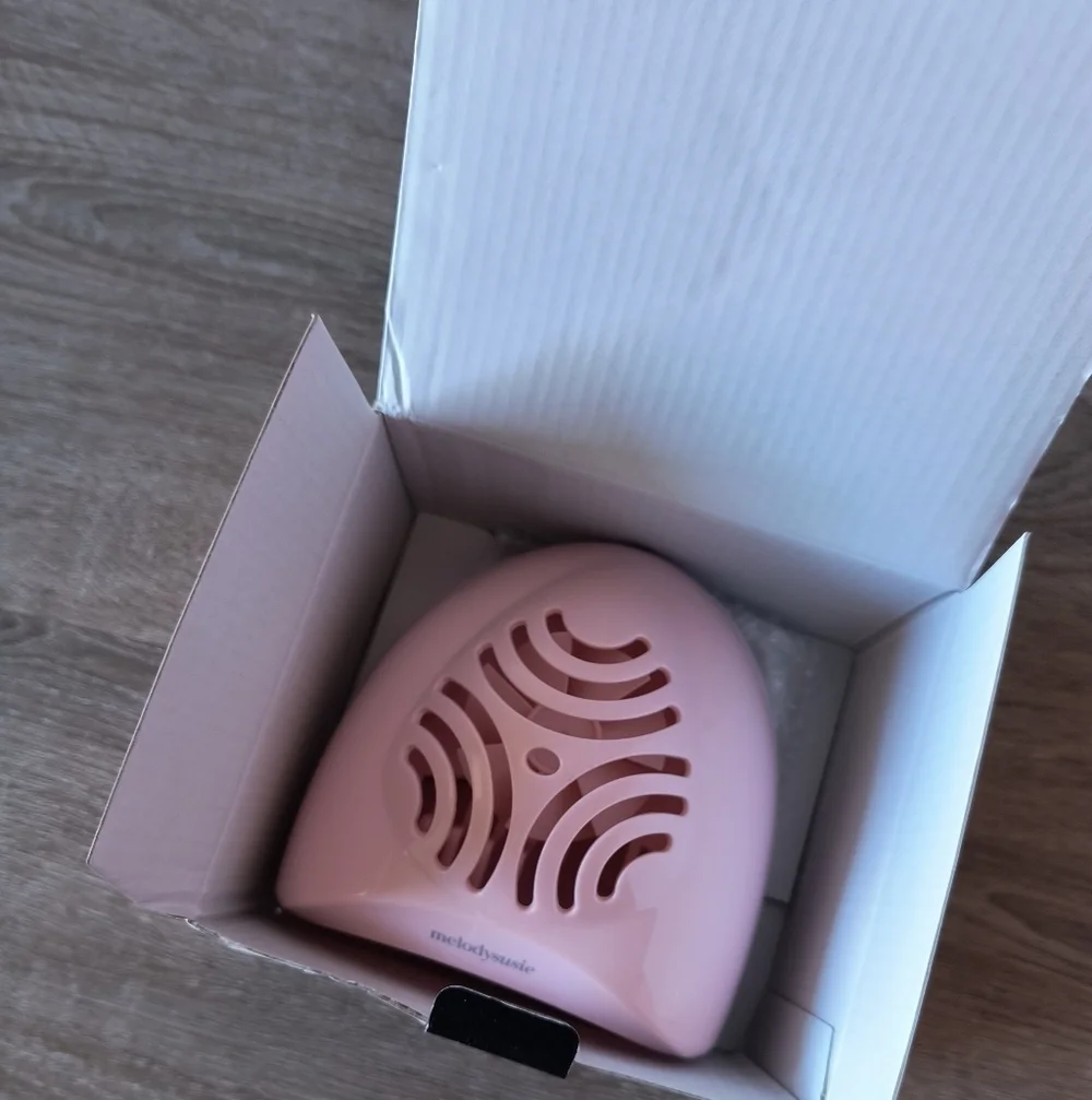 Pink Kids Nail Dryer New In Box Portable Battery Powered Mini Fan Quick Dry